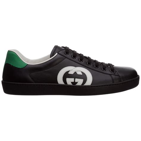 gucci ace nere uomo|Sneakers Ace in pelle in Nero .